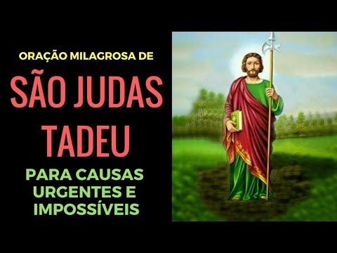 Oração milagrosa de São Judas Tadeu
