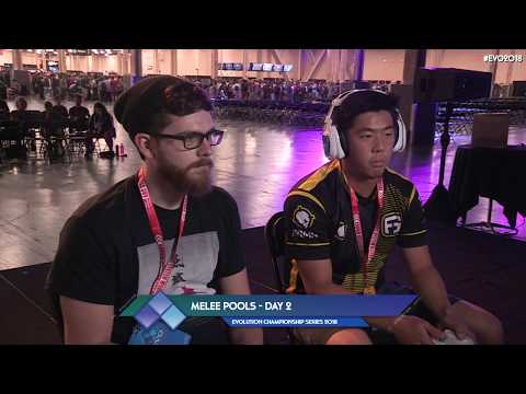 EVO 2018 - Gahtzu (Falcon) Vs. Kalamazhu (Peach) Melee Pools