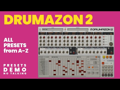 NO TALKING | Drumazon 2 | ALL PATTERNS | Roland TR-909 Emulation
