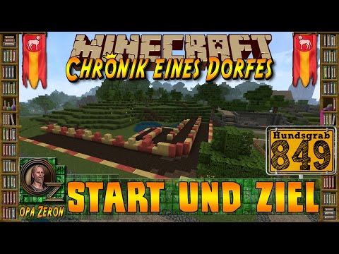 Minecraft#849-Chronik eines Dorfes-Start und Ziel [HD+Deutsch]