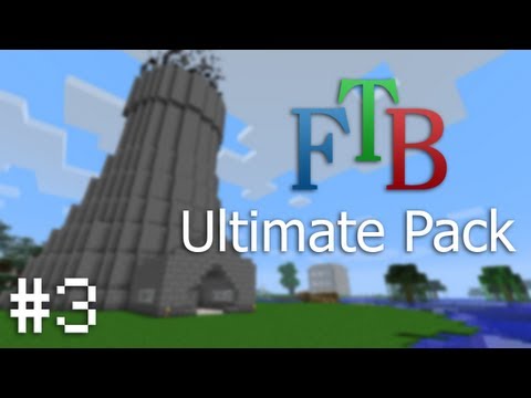 FTB Ultimate - Episode 3 - Those First Few Machines!