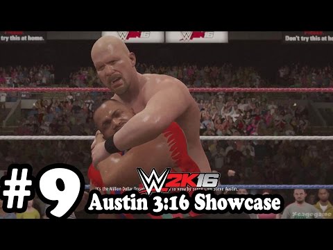 WWE 2K16 - 2K Showcase Austin 3:16 Gameplay Walkthrough Part 9  - Austin vs Savio Vega [ 60fps HD ]