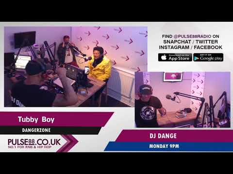 Tubby Boy Dangerzone Showcase Pulse88 Radio with Dj Dange