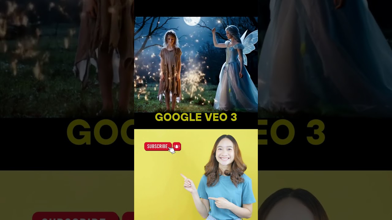 🎃 Cinderella’s Magical Transformation! | Veo 3 AI Video Generator Fairytale