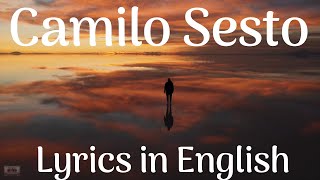 Perdoname - Camilo Sesto - English lyrics - Sing along in English
