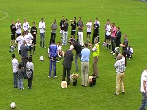 9-5-2009 Afscheidsspeech Sjoerd van der Waal voor Johan Sturrus namens spelersgroep