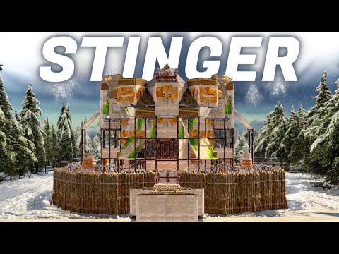 The STINGER | META 2x1 OPENCORE | Double Bunkers | Duo / Trio / Quad | Rust Base Design 2025
