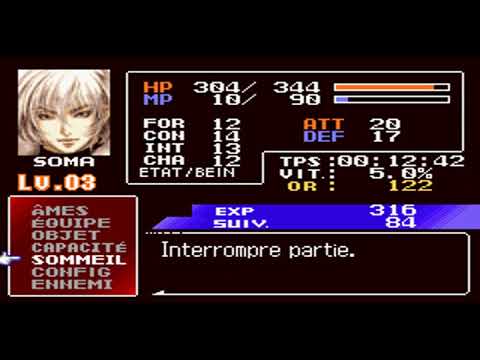 Vidéotest - Castlevania Aria of Sorrow (GBA)