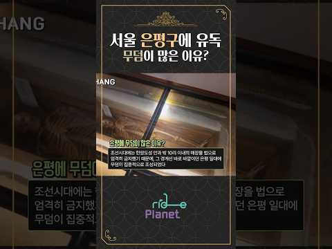 조선시대 한양 사람들은 죽으면💀 어디로 갔을까? (fe…