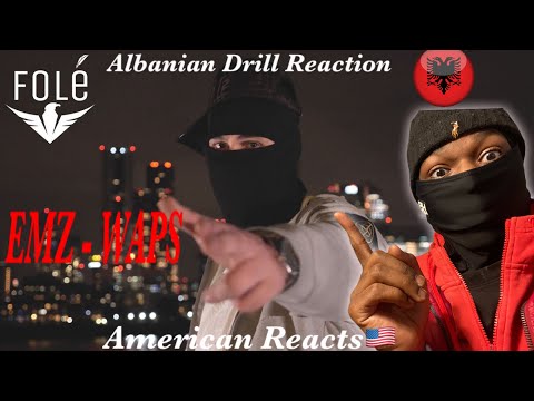 American Reacts to Albanian Drill! Emz - Waps (Official Video) #AlbanianDrill