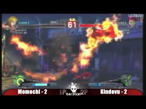 Kindevu vs Momochi SSF4 Team NSB x Beat By Contest Block B Qualifier