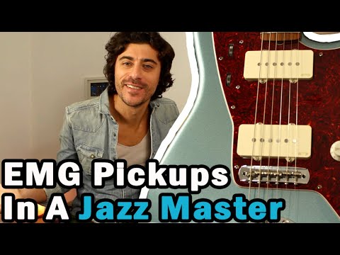 Fender Jazzmaster Tones With EMG Pickups - New JMaster Pickups