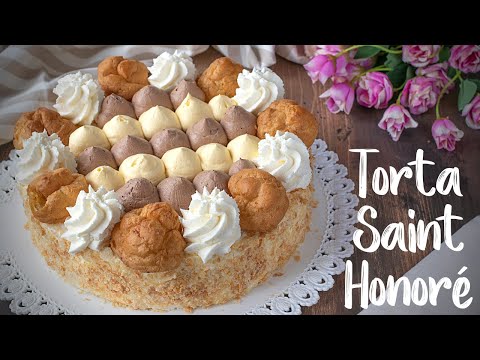 TORTA SAINT HONORÉ Ricetta Facile di Benedetta - "Fatto in casa per Voi" su Food Network canale 33