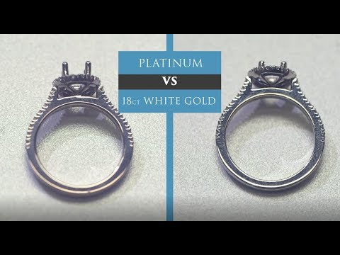 Platinum vs. White Gold