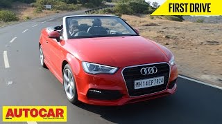 Audi A3 Cabriolet | First Drive Video Review | Autocar India