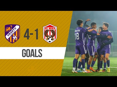 AFL, Matchday 15. Urartu-2 - FC Mika 4-1. Goals