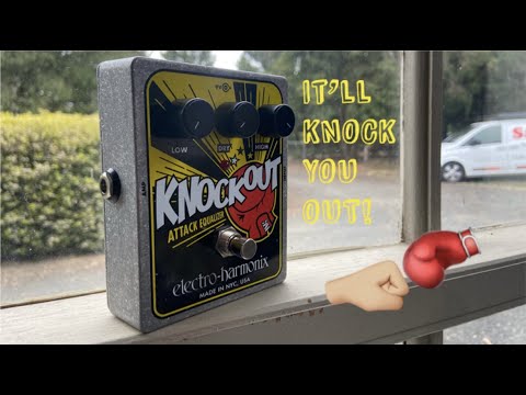 Turn your guitar into ANY OTHER GUITAR! The Electro-Harmonix Knockout EQ will do that for you!