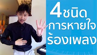 สอนร้องเพลง ตอนที่ 1 เรื่อง 4 ชนิดการหายใจมนุษย์