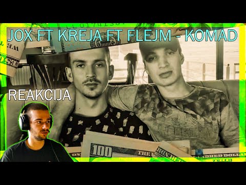 Teski ovisnicari - JOX FT KREJA FT FLEJM - KOMAD (Reakcija)