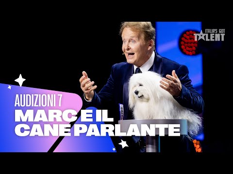 Marc fa parlare il suo cane Lisa a Italia’s Got Talent 🐶✨