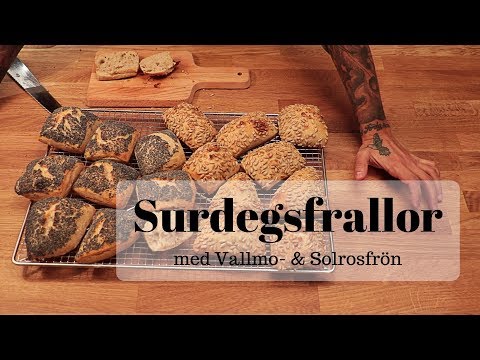 Surdegsfrallor med Vallmo- & Solrosfrön