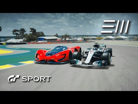 Gran Turismo Sport - Difference between a Mercedes AMG F1 & SRT Tomahawk X VGT | Hot Lap Battle!
