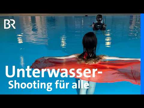 So geht ein Unterwasser-Shooting: Fotografin Sonja Beham | Zwischen Spessart und Karwendel | BR