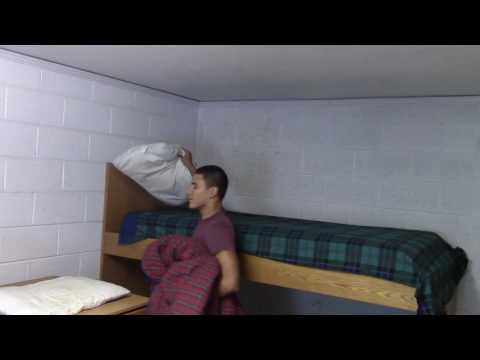 Making the top bunk
