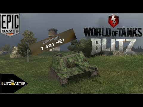 WZ-113G FT  :  7401 damage 3 kills  -WoT Blitz-