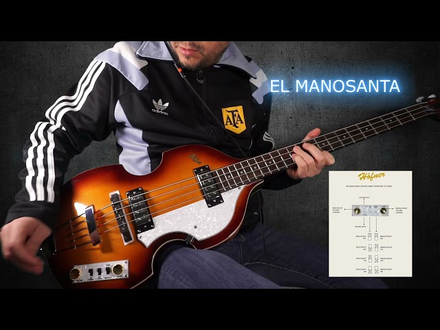 Vídeo relacionado con Rocktile VB-1 "Sir Paul" Vintage Beatbass - Bajo violín - Bajo eléctrico - Hollowbody - 2 Humbucker - Sunburst
