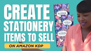 How to Design Stationery Items with Kittl AI to Sell on Amazon KDP (Designing a Journal)