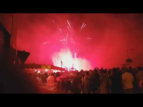 Feux d'artifice du 14 juillet 2018 à Chinon