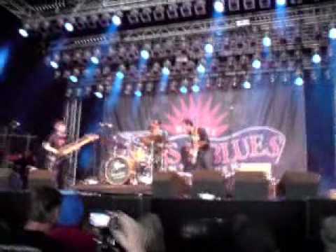 The Rhythm Chiefs live op het Ribs & Blues Festival in Raalte 2009