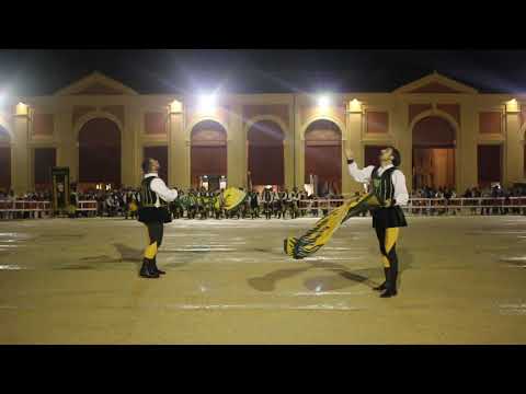 Gli sbandieratori alla contesa estense di Lugo