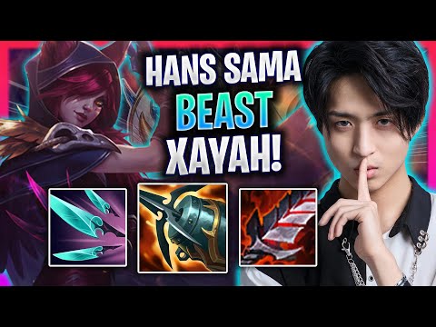 HANS SAMA IS A BEAST WITH XAYAH! - G2 Hans Sama Plays Xayah ADC vs Vayne! | Season 2024