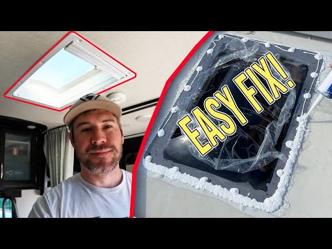 Replace an RV Skylight (EASY)