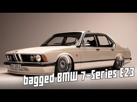 4K - Selow Bagged BMW 7er e23 - BBS RS - Stance Airride | Carporn