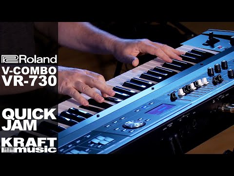 Roland V-Combo VR-730 - Quick Jam with Scott Tibbs