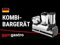 Combi Bar Unit – 4‑in‑1 Citrus Juicer, Blender, Ice Crusher & Milkshake Maker - 150/750/150/100 W