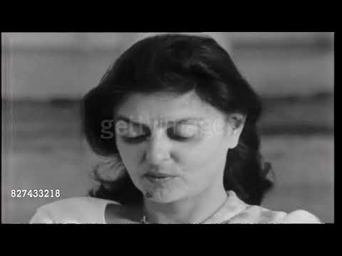 Maharani Gayatri Devi interview during the election of 1967 (Jaipur)