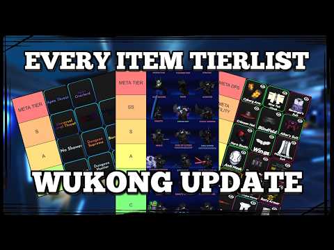 [WUKONG] Anime Final Quest EVERYTHING Tier List (Weapon/Gear/Cosmetic/Title/Trait/Passive/Awaken)