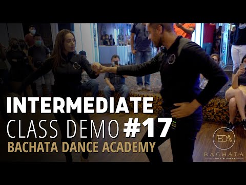 Intermediate Bachata Combination - Class Recap #17 - Demetrio & Nicole - Bachata Dance Academy