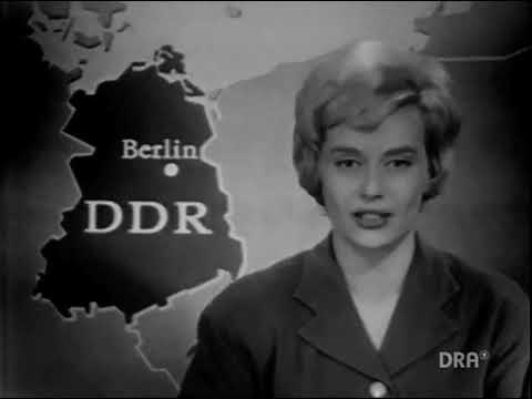 Aktuelle Kamera 08.03.1963 – Erstauftritt von Nachrichtensprecherin im deutschen Fernsehen