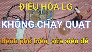 LG air conditioner fan not running || ❤️ Mai Chi Refrigeration ❤️
