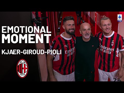 Kjaer , Giroud  and Pioli   ( Milan )