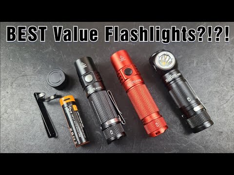 🔦 The Ultimate Budget AA/14500 Flashlights? (Sofirn SP10V3, SP10 Pro, HS05)