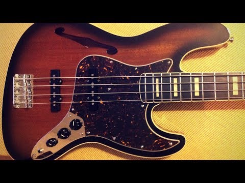 Jazz Funk Bass Backing Track (Am)