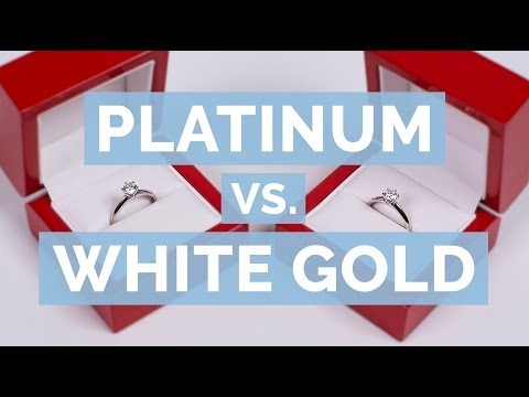 Platinum vs. White Gold | The Diamond Pro Guide