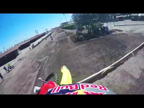 Ken Roczen Qualifying Run: GoPro Footage - Red Bull Straight Rhythm 2015