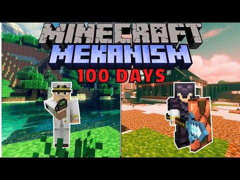 I Survived 100 Days in a FLOODING NUCLEAR REACTOR as a MEKANISM ENGINEER  in Hardcore Minecraft